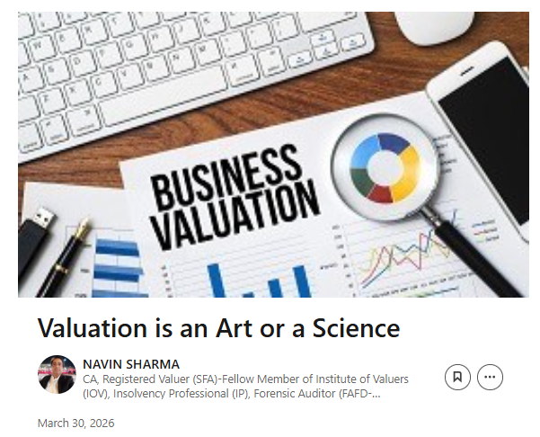 Valuation: Art or Science cover